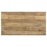 Benton Natural 3-piece Solid Mango Coffee and End Table Set - Ornate Home