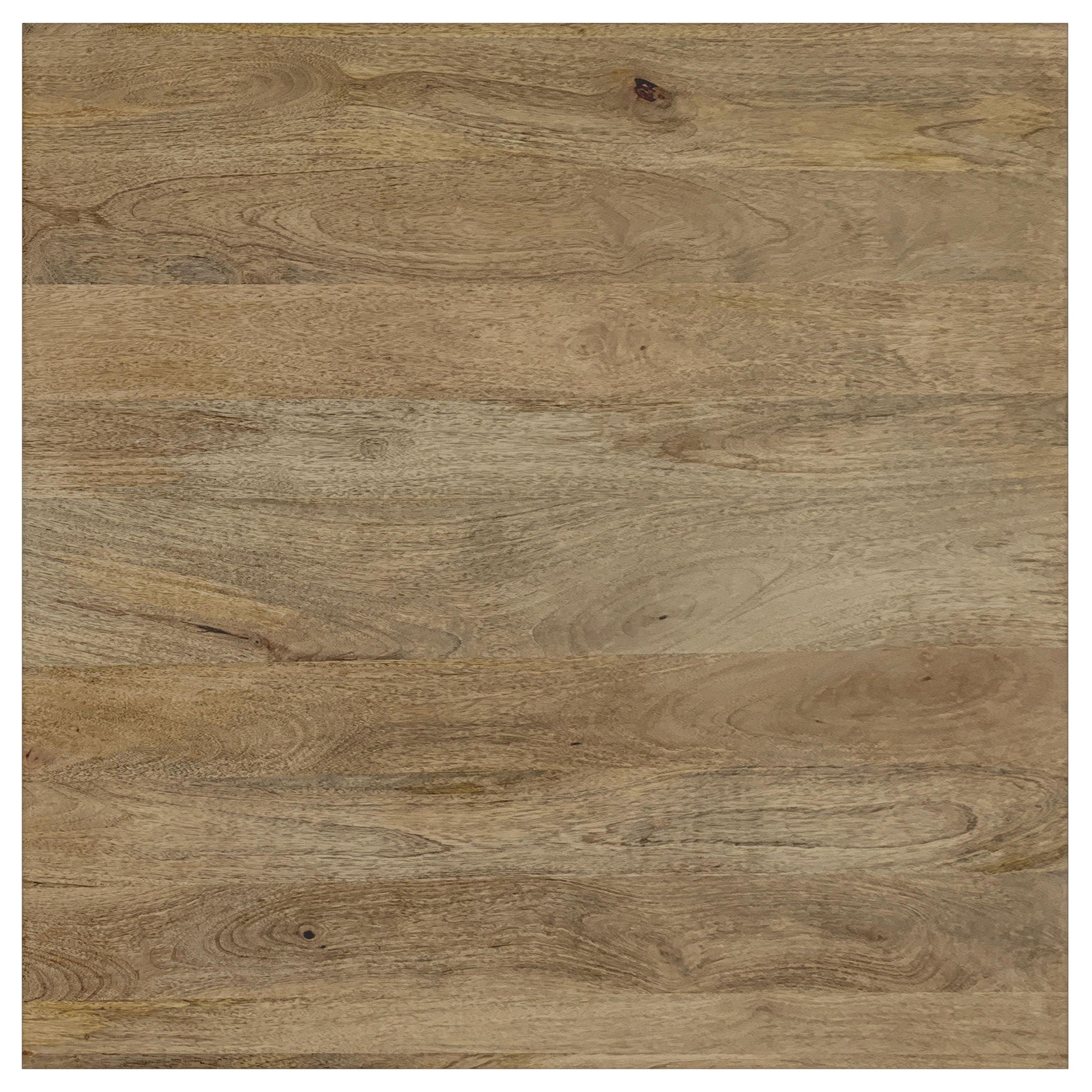 Benton Natural Square Solid Mango Wood Coffee Table - Ornate Home