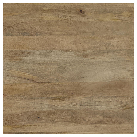 Benton Natural Square Solid Mango Wood Coffee Table - Ornate Home