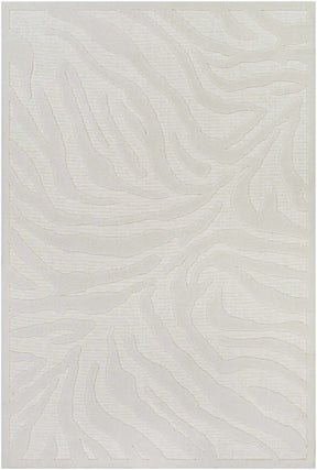 Benzonia 3D White Zebra Outdoor Rug - Ornate Home