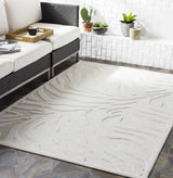 Benzonia 3D White Zebra Outdoor Rug - Ornate Home