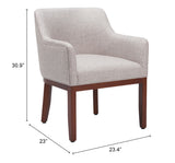 Berbera Gray Dining Chair - Ornate Home