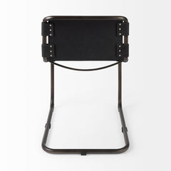 Berbick Black Open Back Dining Side Chair - Ornate Home