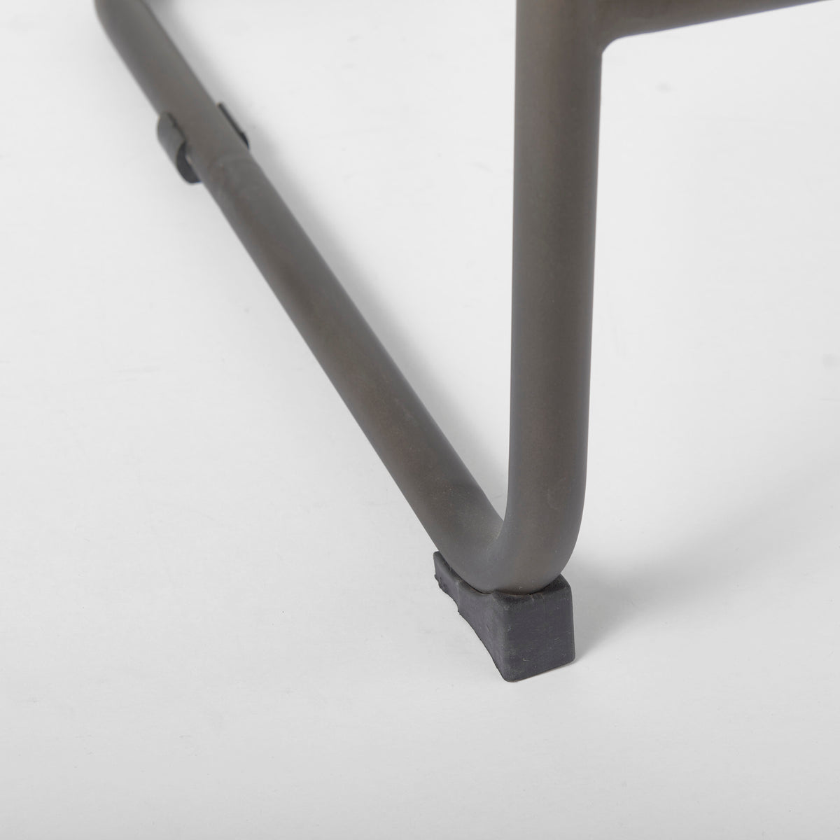 Berbick Brown/Gray Suede with Iron Frame Bar Stool - Ornate Home