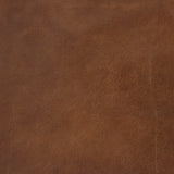 Berbick Medium Brown Leather with Iron Frame Counter Stool - Ornate Home