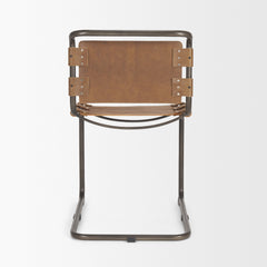 Berbick Medium Brown Open Back Dining Side Chair - Ornate Home