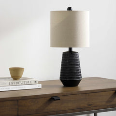 Berehomet Black Table Lamp - Ornate Home