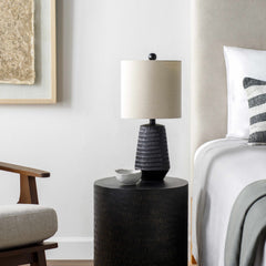Berehomet Black Table Lamp - Ornate Home