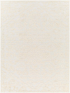Beren Cream Washable Area Rug - Clearance - Ornate Home