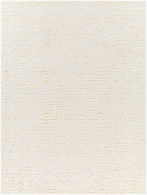 Beren Cream Washable Area Rug - Clearance - Ornate Home