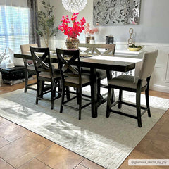 Beren Cream Washable Area Rug - Clearance - Ornate Home