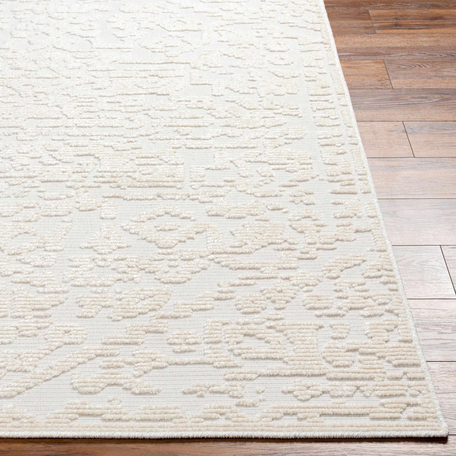 Beren Cream Washable Area Rug - Clearance - Ornate Home