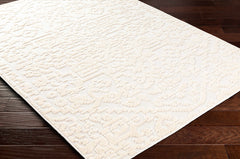 Beren Cream Washable Area Rug - Clearance - Ornate Home