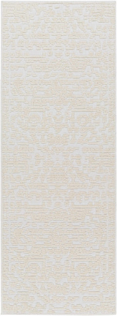 Beren Cream Washable Area Rug - Clearance - Ornate Home