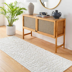 Beren Cream Washable Area Rug - Clearance - Ornate Home
