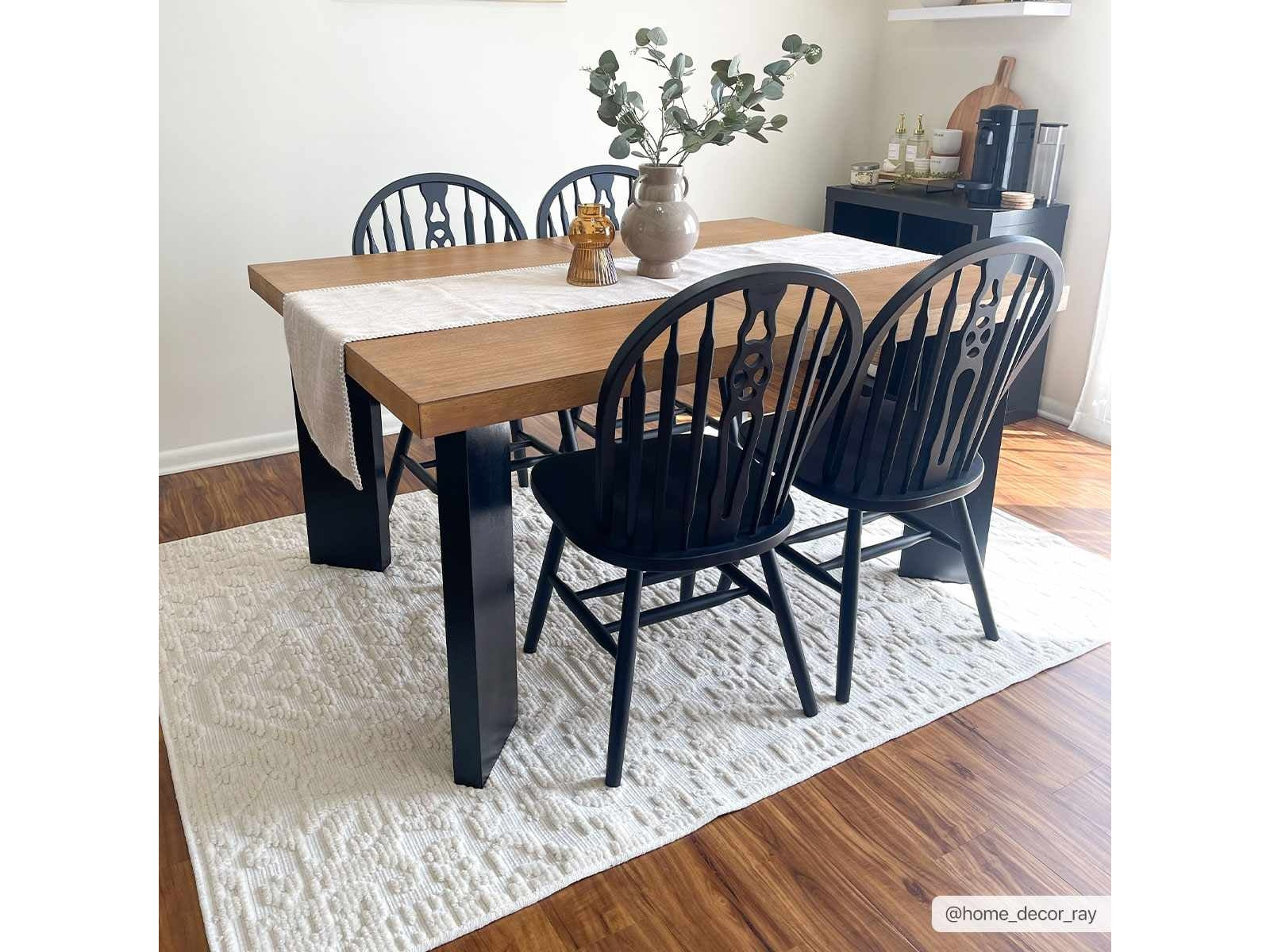 Beren Cream Washable Area Rug - Ornate Home