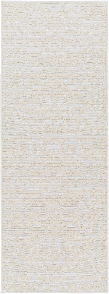 Beren Cream Washable Area Rug - Ornate Home