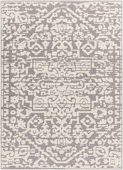 Beren Gray Washable Area Rug - Clearance - Ornate Home