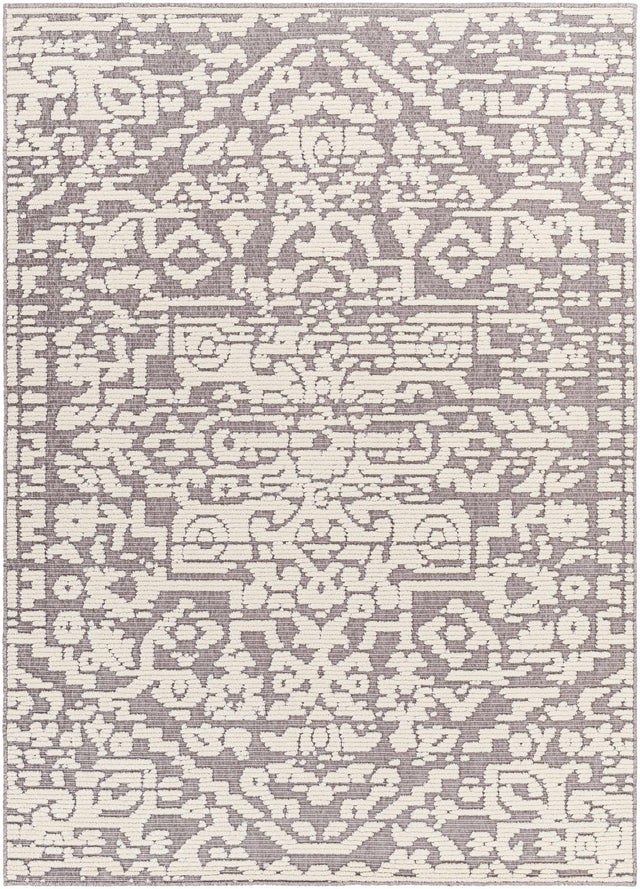 Beren Gray Washable Area Rug - Clearance - Ornate Home