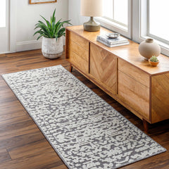 Beren Gray Washable Area Rug - Clearance - Ornate Home
