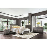 Berenice Gray/Beige Cal.King Bed - Ornate Home