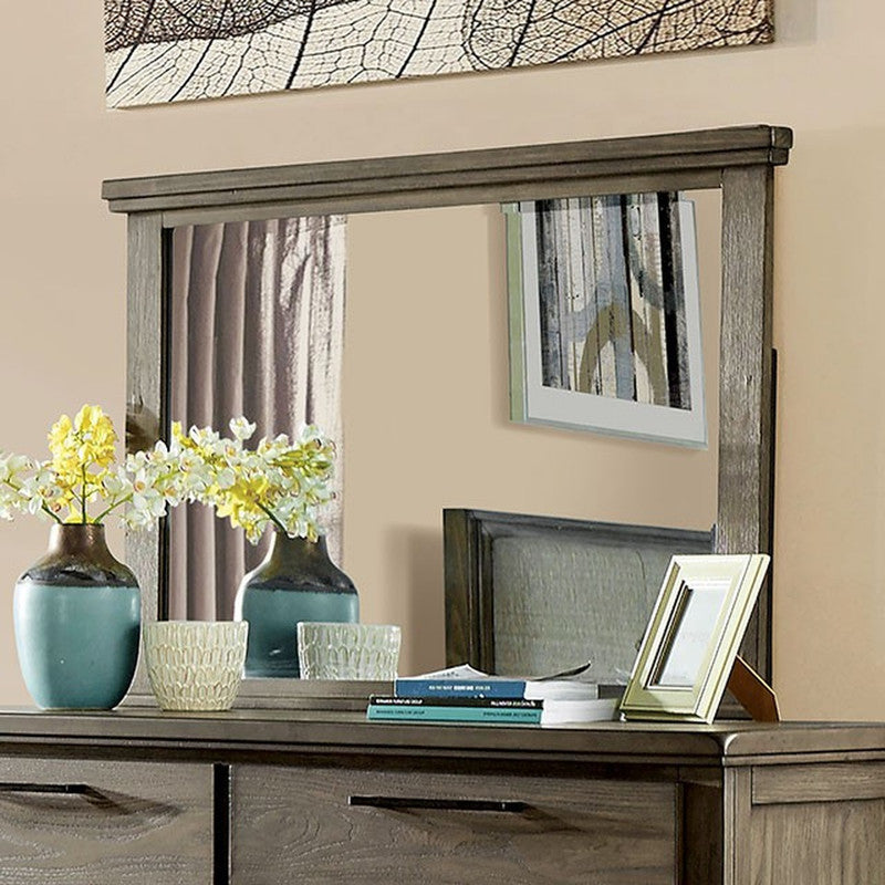 Berenice Gray Mirror - Ornate Home