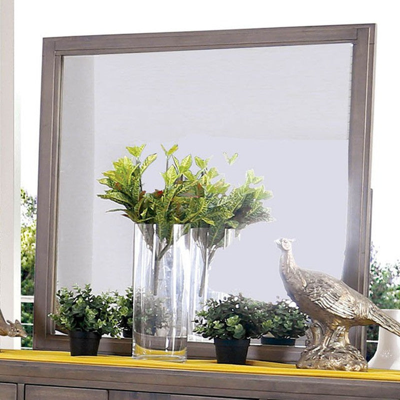 Berenice Light Oak Mirror - Ornate Home