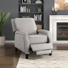 Berenson Coconut Reclining Chair - Ornate Home