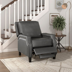 Berenson Gray Reclining Chair - Ornate Home