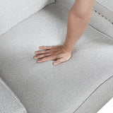 Berenson Gray Reclining Chair - Ornate Home