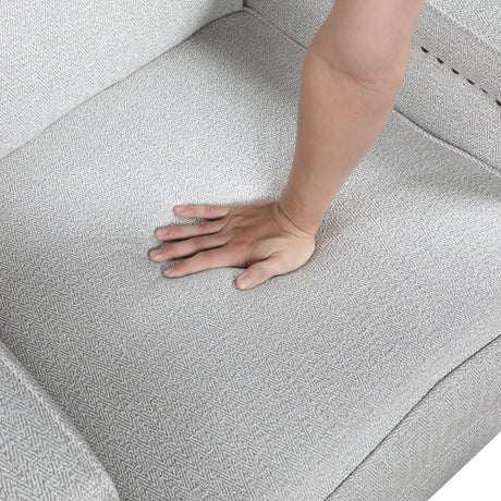 Berenson Gray Reclining Chair - Ornate Home