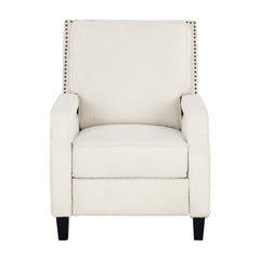 Berenson Silver Push Back Reclining Chair - Ornate Home