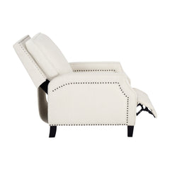 Berenson Silver Push Back Reclining Chair - Ornate Home