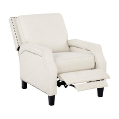 Berenson Silver Push Back Reclining Chair - Ornate Home