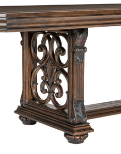 Bergen Brown 5pc Dining Set - Ornate Home