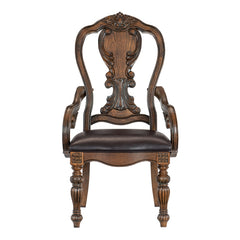 Bergen Brown 7pc Dining Set - Ornate Home