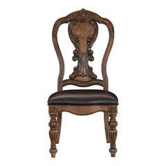 Bergen Brown 7pc Dining Set - Ornate Home