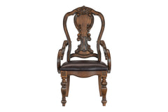 Bergen Brown 7pc Dining Set - Ornate Home