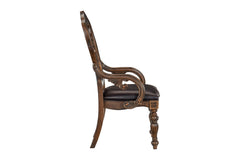 Bergen Brown 7pc Dining Set - Ornate Home