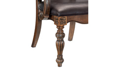 Bergen Brown 7pc Dining Set - Ornate Home