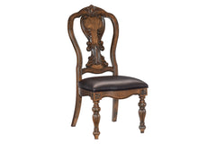 Bergen Brown 7pc Dining Set - Ornate Home