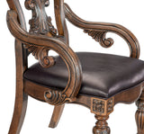 Bergen Dark Oak Arm Chair (Set of 2) - Ornate Home