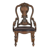 Bergen Dark Oak Arm Chair (Set of 2) - Ornate Home