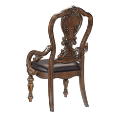 Bergen Dark Oak Arm Chair (Set of 2) - Ornate Home