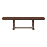 Bergen Dark Oak / Brown 5-piece Dinig Table Set - Ornate Home