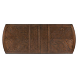 Bergen Dark Oak / Brown 5-piece Dinig Table Set - Ornate Home