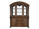 Bergen Dark Oak Buffet & Hutch - Ornate Home