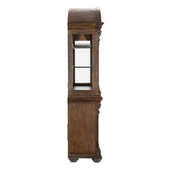 Bergen Dark Oak Buffet & Hutch - Ornate Home