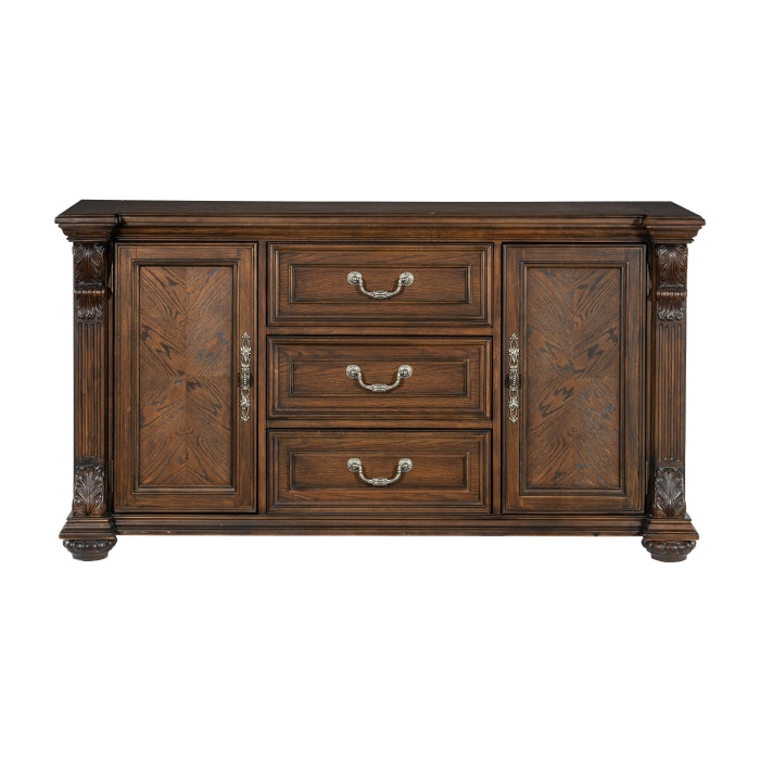 Bergen Dark Oak Buffet - Ornate Home