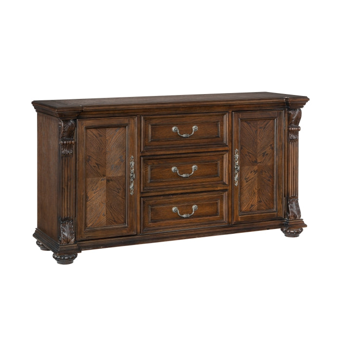Bergen Dark Oak Buffet - Ornate Home